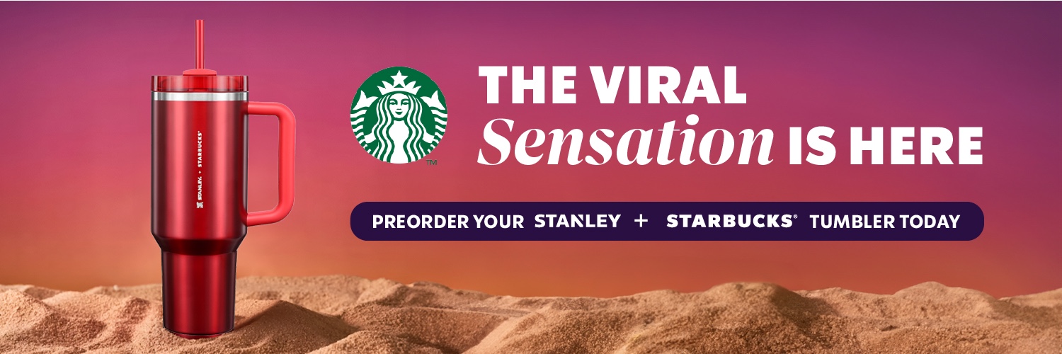 Starbucks & Stanley Tumbler Pre-Orders
