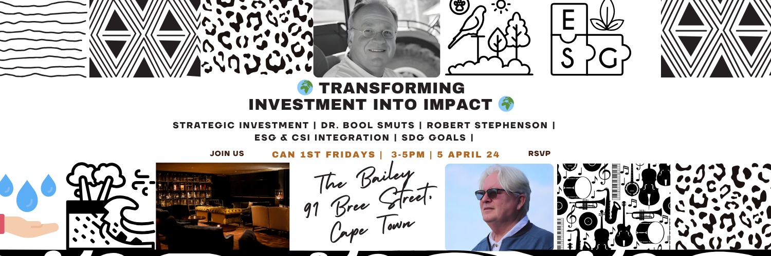 CAN Presents CAN 1st Fridays : Catalyzing Climate Actions with Dr. Bool Smuts and Robert Stephenson