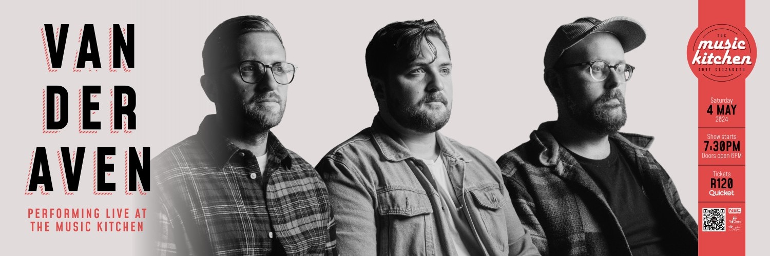 Van Der Aven live at The Music Kitchen Sat 4th May 2024