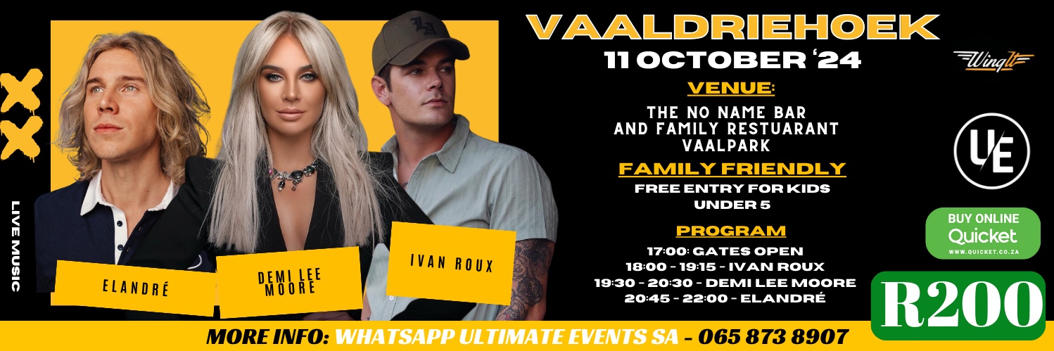 DEMI LEE MOORE, IVAN ROUX & ELANDRÉ IN THE VAAL