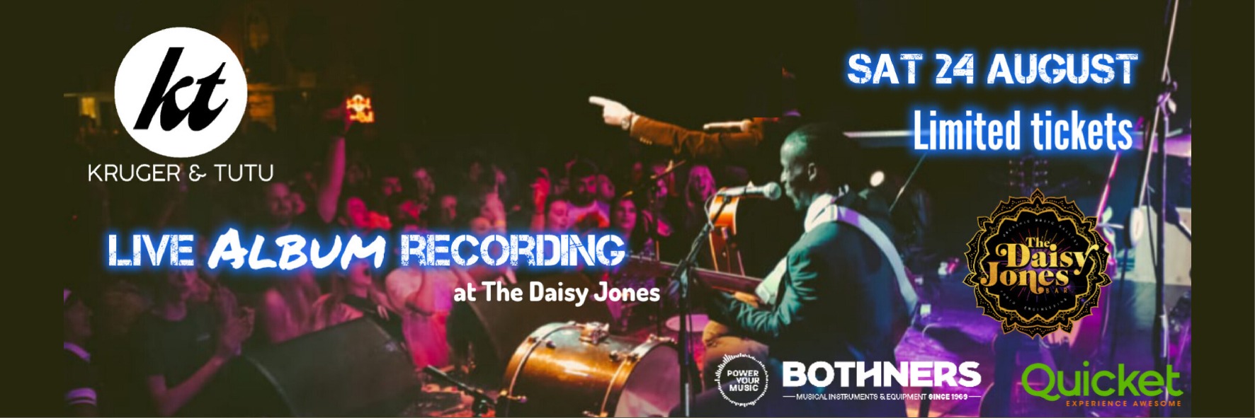 Kruger and Tutu Live Album Recording at Daisy Jones