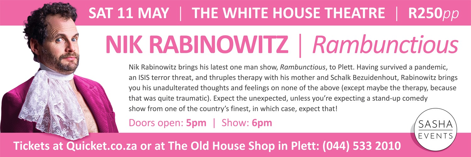 NIK RABINOWITZ - RAMBUNCTIOUS PLETT