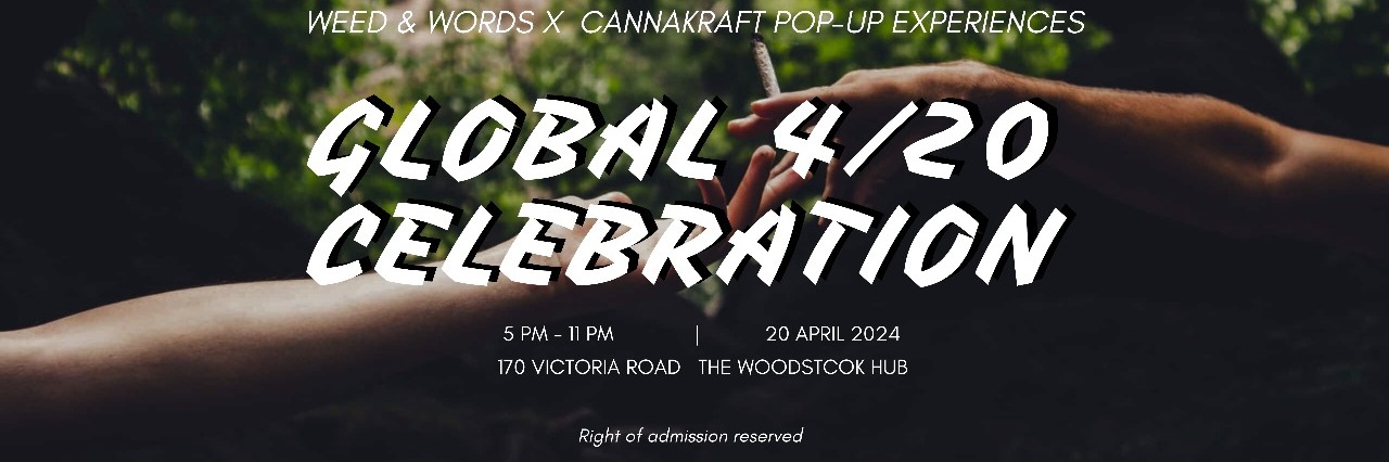 Cannakraft Pop-Up Experiences x Weed with Words - Global 4/20 party