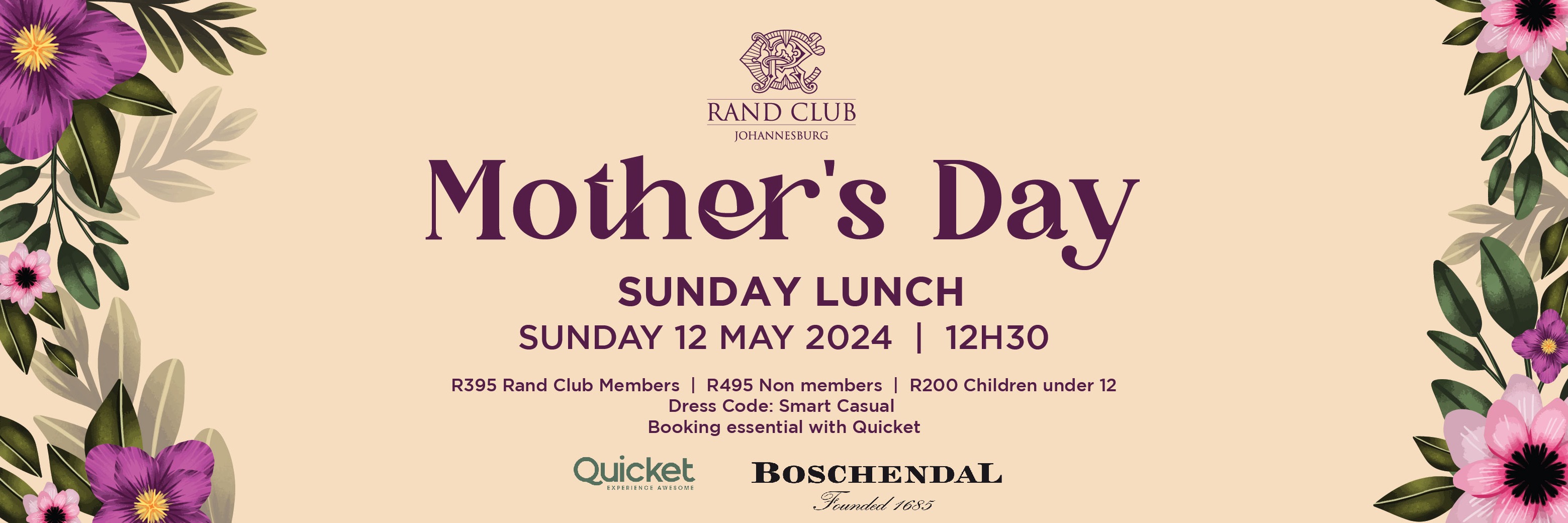rand club dress code Book tickets for Rand Club Members' Christmas Dinner