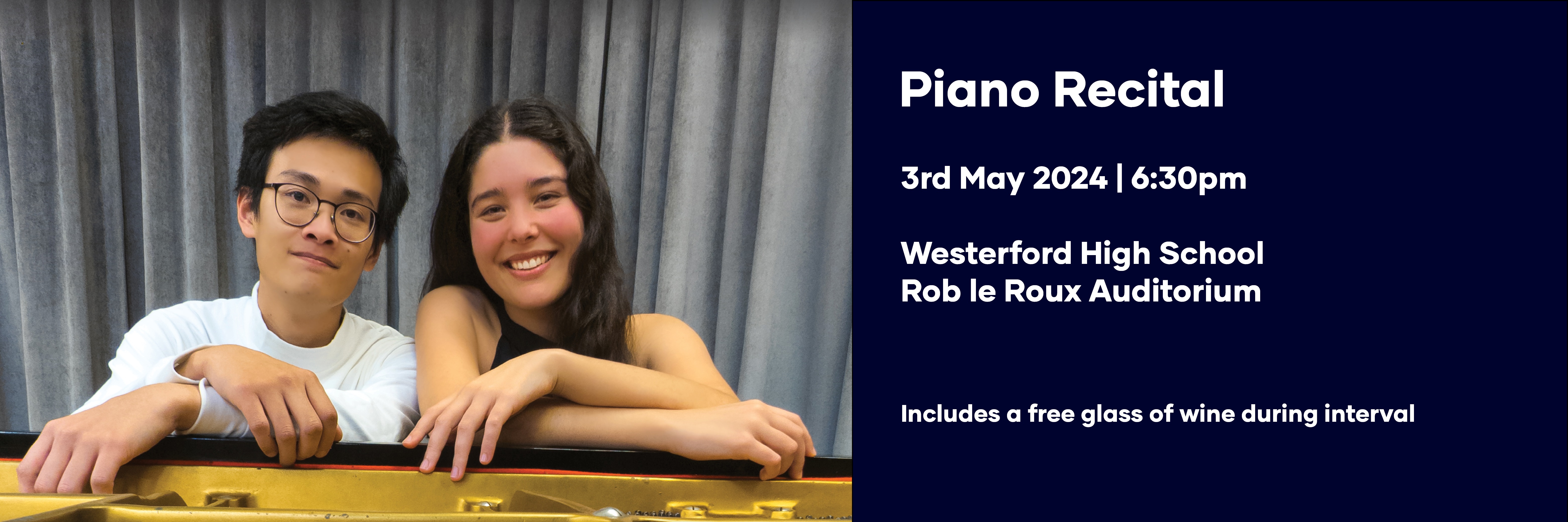 Fundraising Concert - Vivianna Shmanova Pearson and Simon Wu