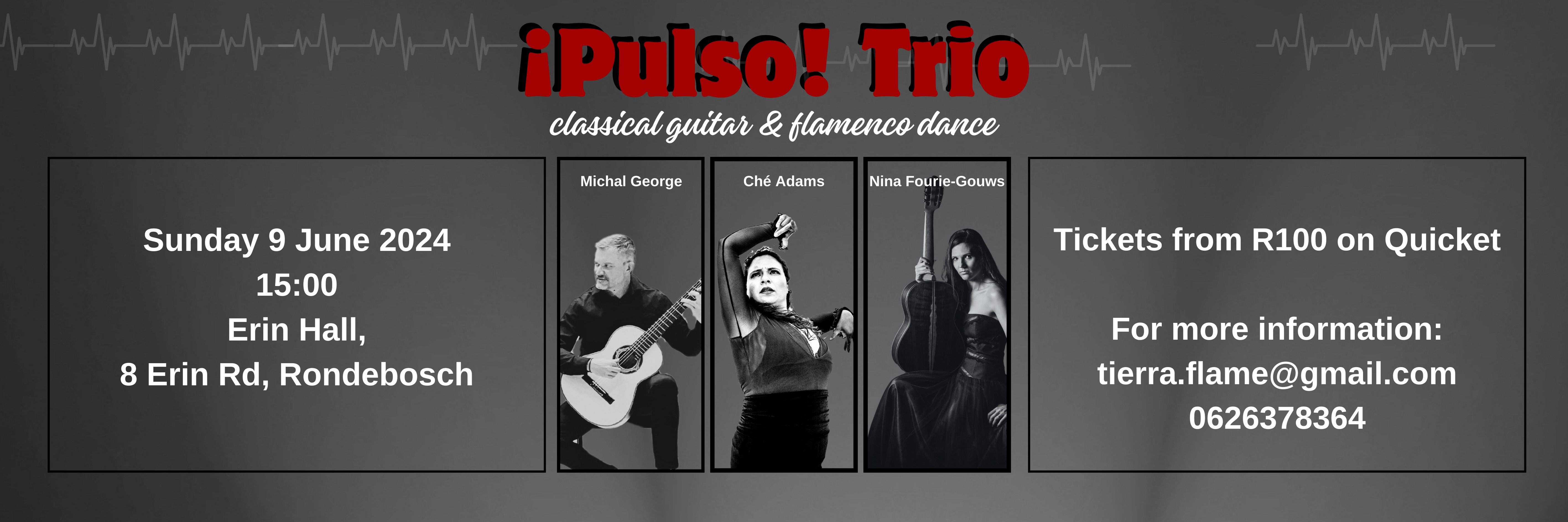 ¡Pulso! Trio at Erin Hall, Rondebosch