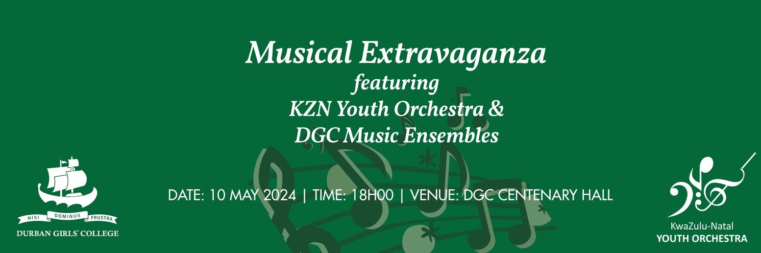 Musical Extravaganza with the KZN Youth Orchestra & DGC Ensembles