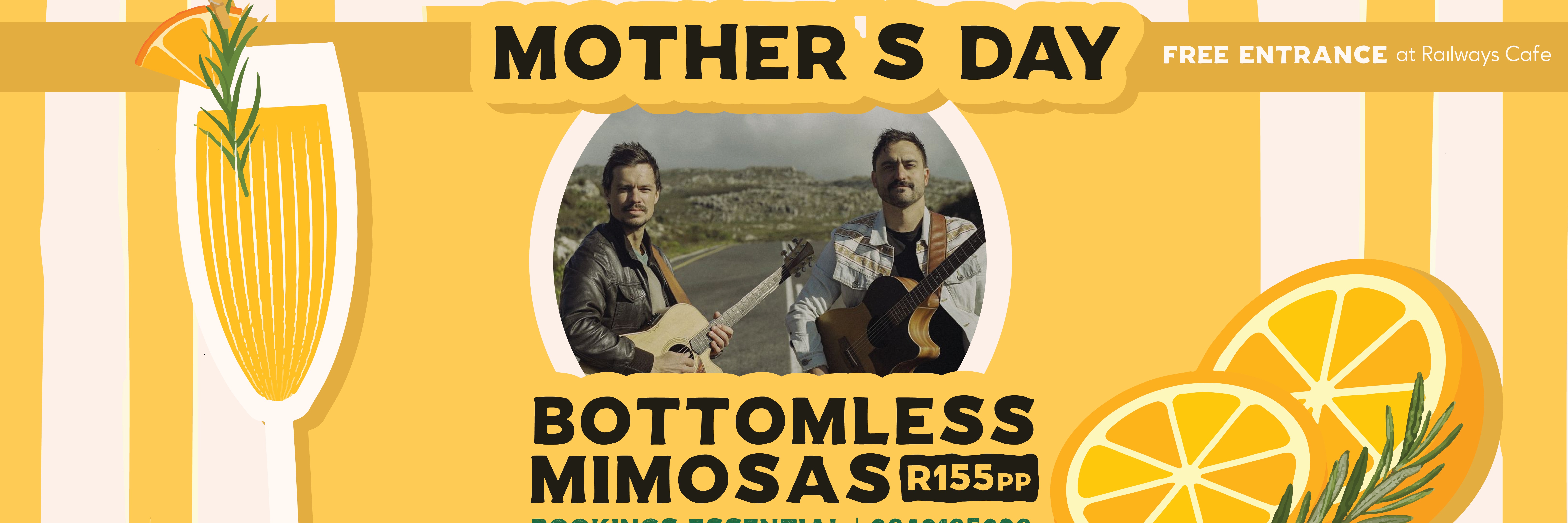 Bottomless Mimosas & Bad Peter - Mother's Day at Railways Cafe