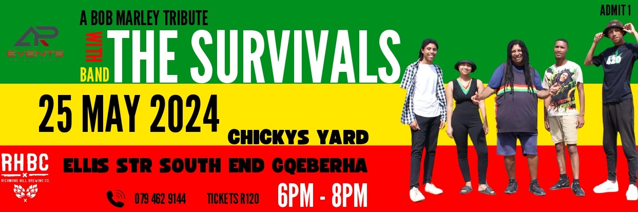 A Bob Marley Tribute with The Survivals