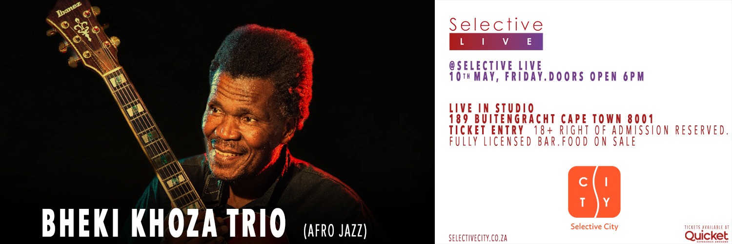 Bheki Khoza Trio at Selective Live