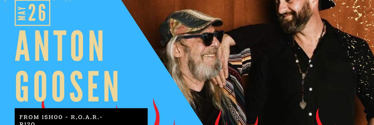 Anton Goosen Live at Sowaar Bar