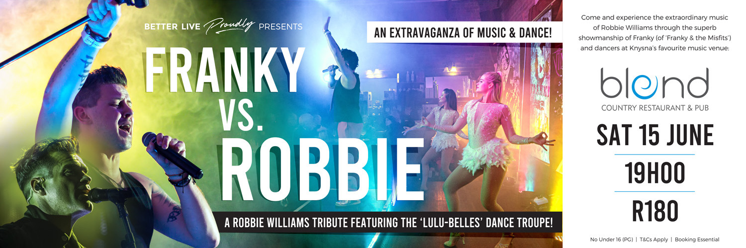 Robbie Williams tribute Live in Knysna