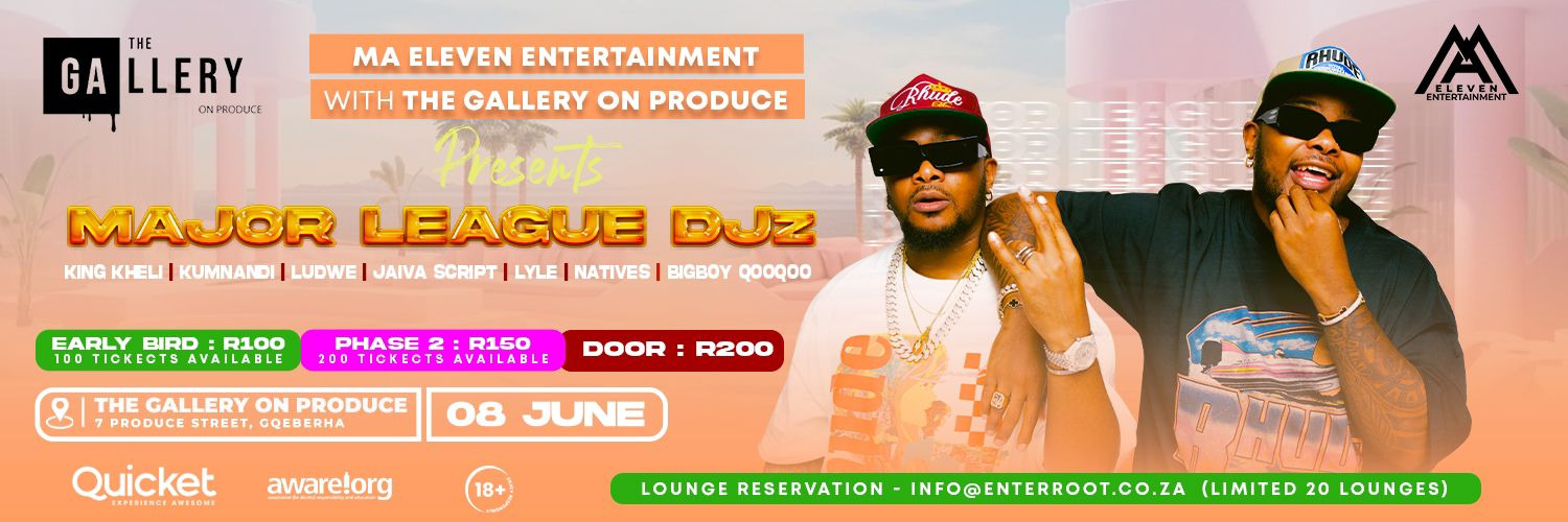 Winter warm up with Major League dj's at the Gallery on produce