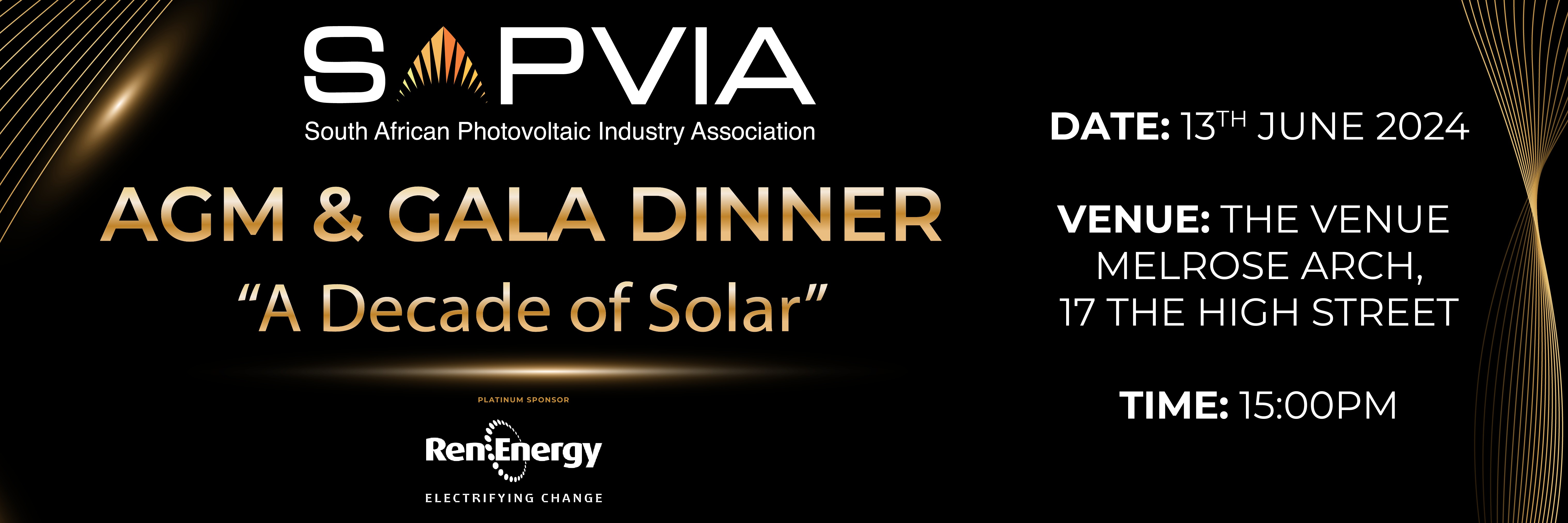 SAPVIA AGM & GALA DINNER