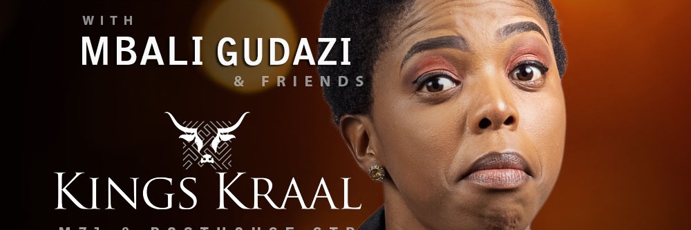 Dinner, Comedy & Jazz with Mbali Gudazi & Friends LIVE in Johannesburg at Kings Kraal, Bryanston 26 June 2024