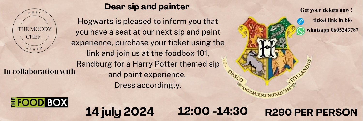 harry potter Sip & Paint