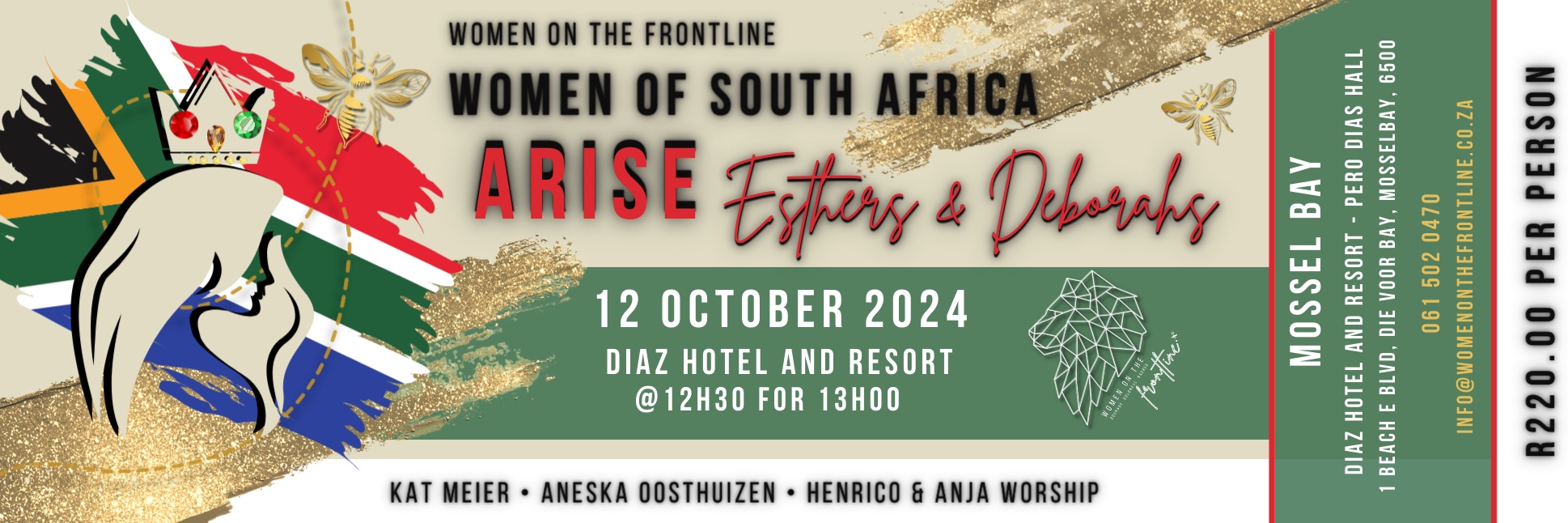 Women Of South Africa  ARISE ESTHERS & DEBORAHS