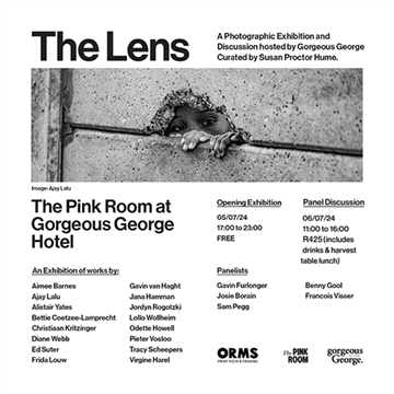 'Lens 24' - a photographic exhibition and discussion by Gorgeous George curated by Susan Proctor Hume. photo 1