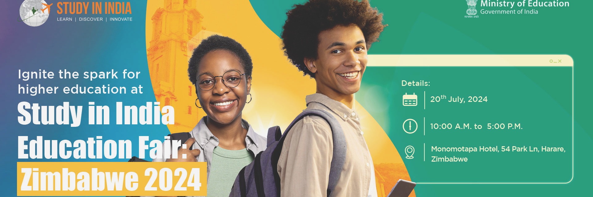 The Study In India Education Fair: Zimbabwe 2024