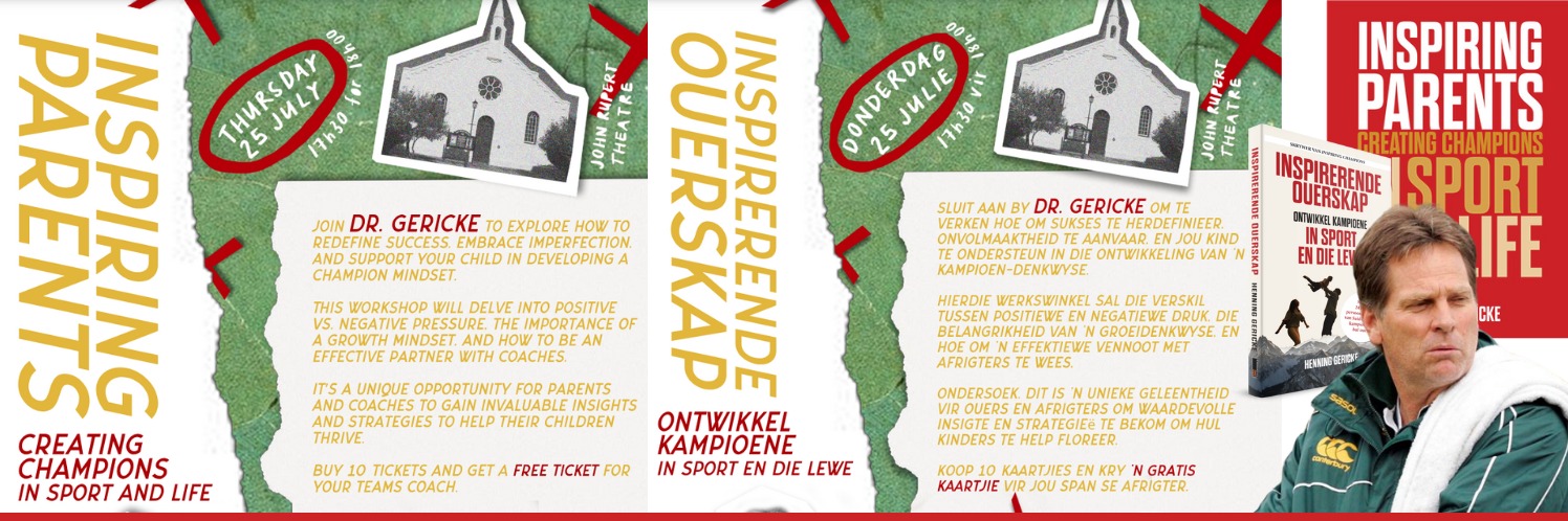 Dr Henning Gericke's Creating Champions in Sport and Life