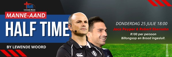 MANNE-AAND MET JACO PEYPER & ROBERT EBERSOHN