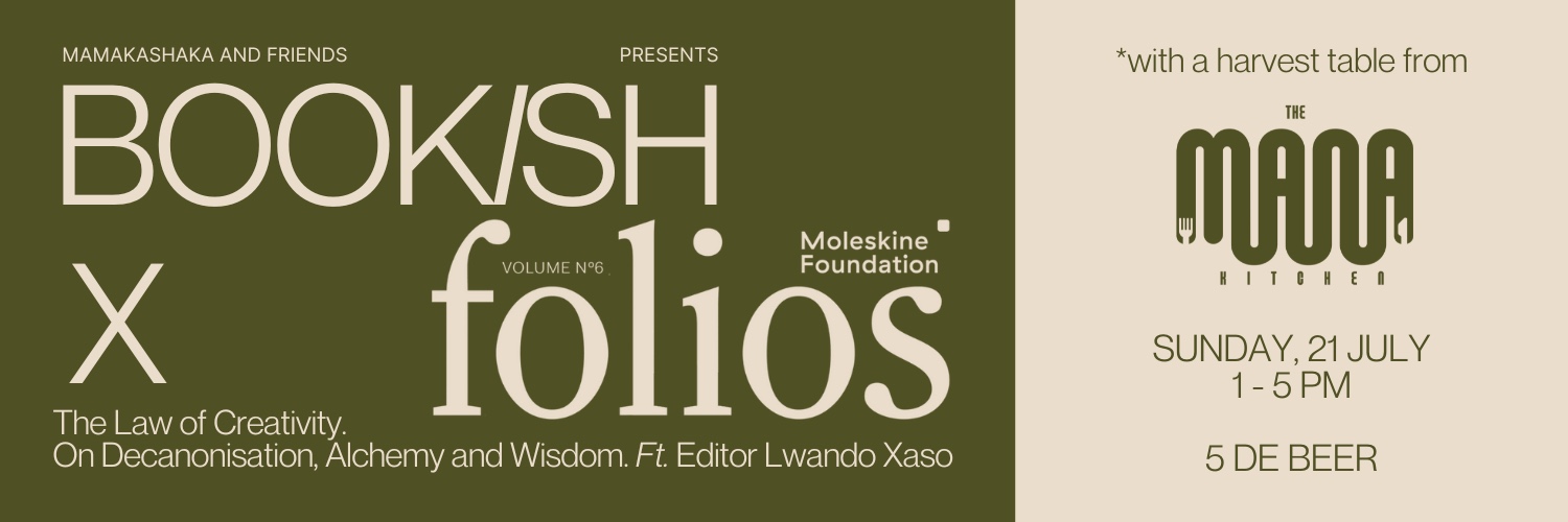 Bookish x Folios 6: The Law of Creativity.