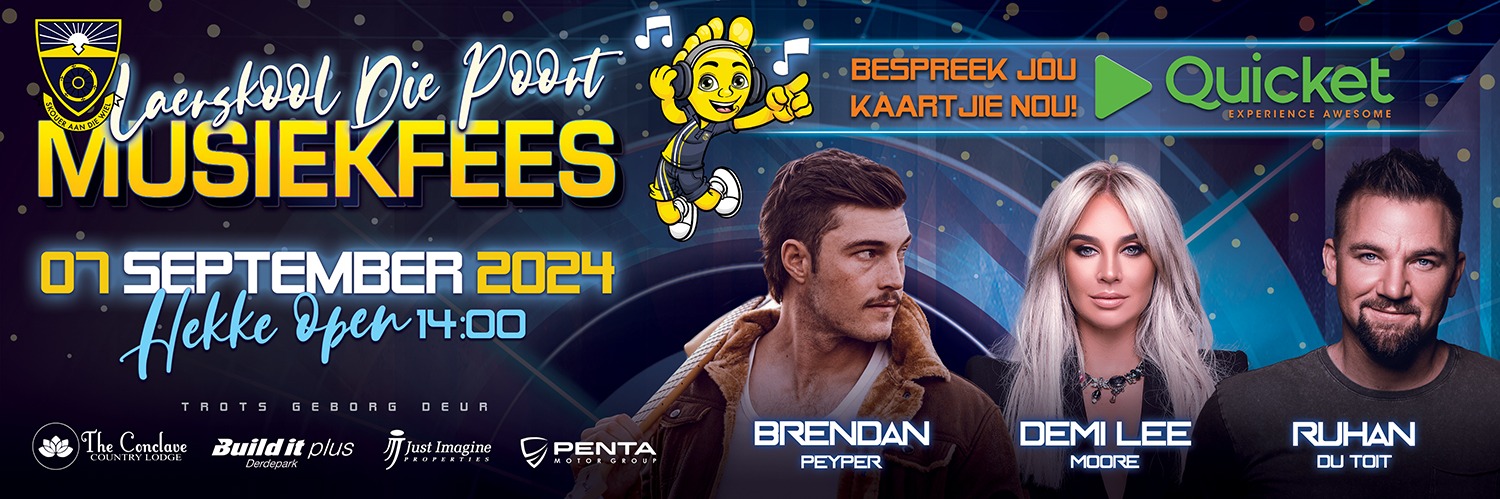 POORTJIE MUSIEKFEES