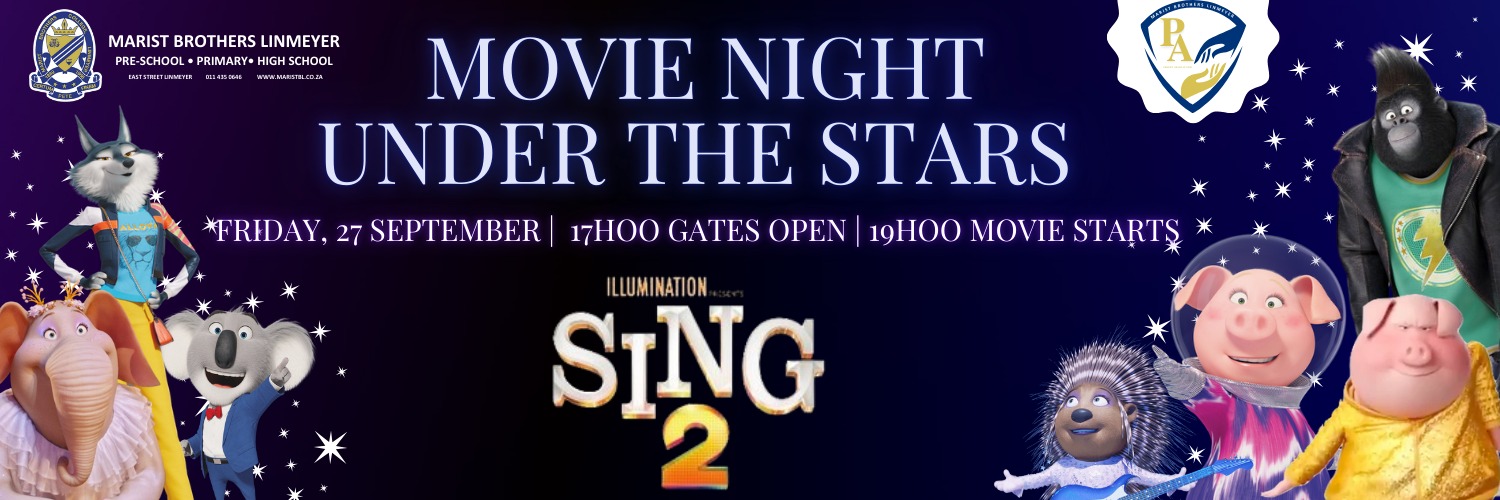 Movie night under the stars