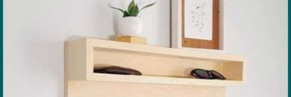 How to make a Floating Plant Shelf