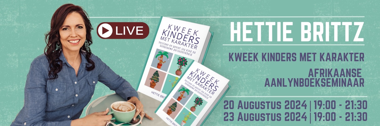 Hettie Brittz | KKMK - Afrikaanse Aanlynboekseminaar | 23 Augustus 2024