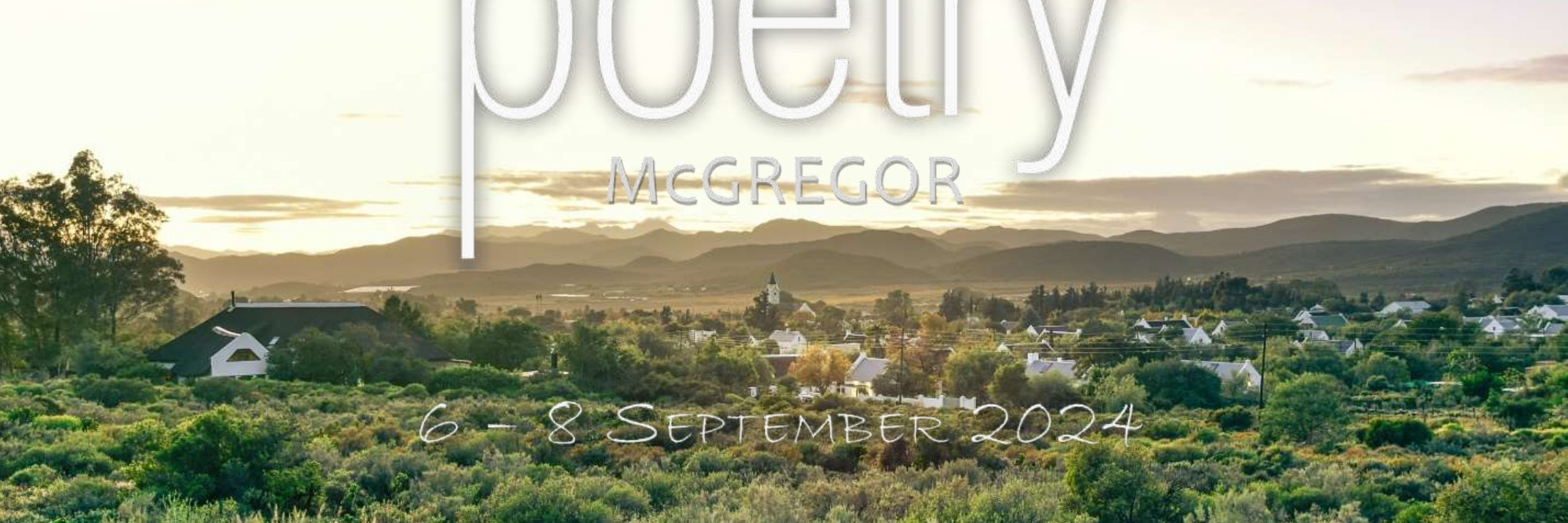Poetry In McGregor Day Ticket - Saturday 7 September 2024