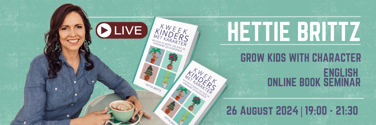 Hettie Brittz | GKWC - Online Book Seminar  | 26 August 2024
