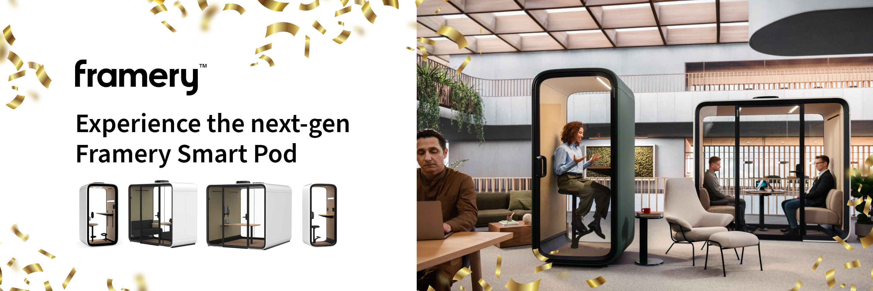 Tsebo Workplace Design x All Office - Framery Smart Office Pods Showcase