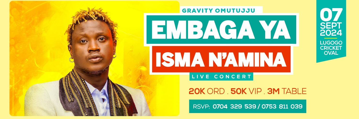 GRAVITY OMUTUJJU EMBAGA YA ISMA N'AMINA LIVE CONCERT