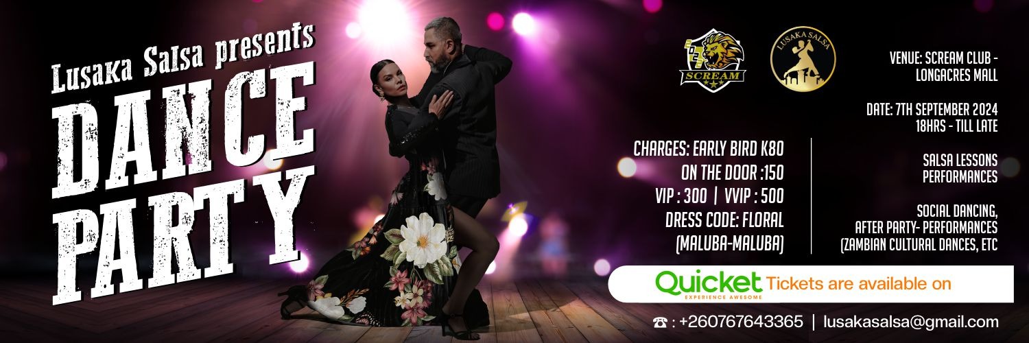 Lusaka Salsa Presents - Dance Party