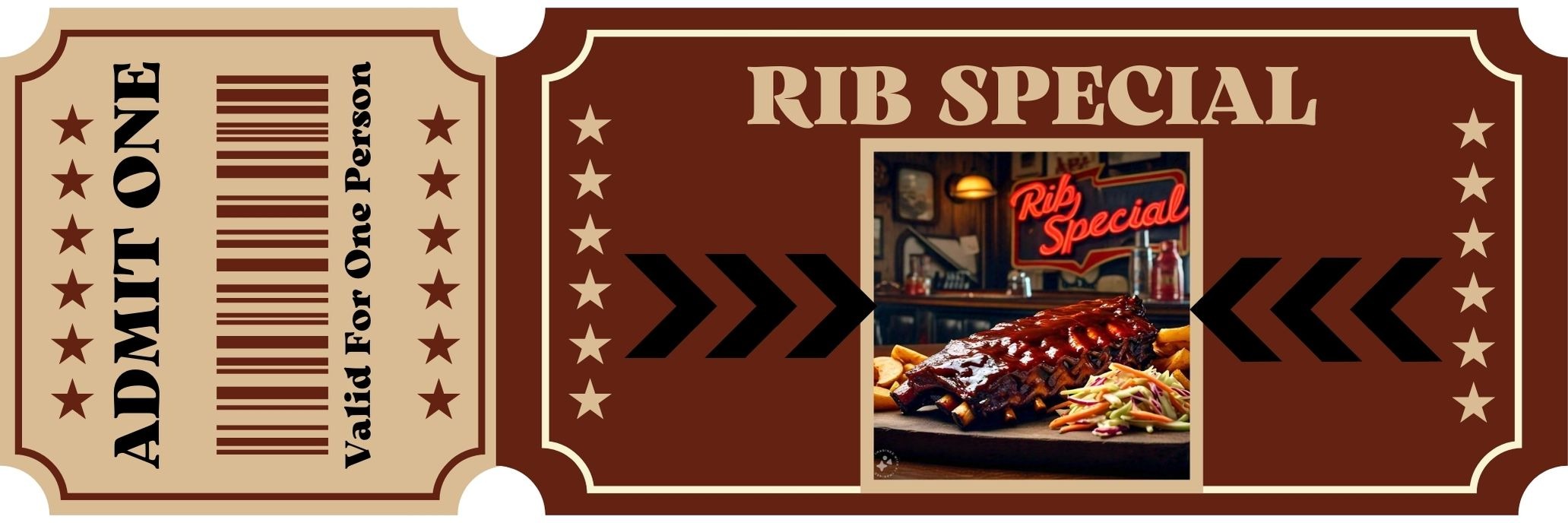 Pork Spare Rib Special at The Hangklip Hotel