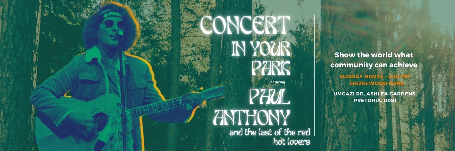 Concert in your park featuring Paul Anthony