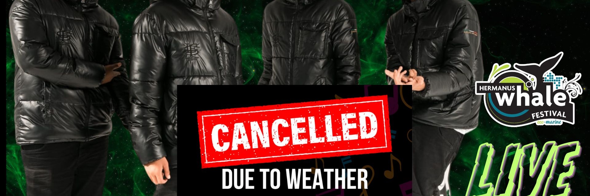 Temple Boys Live @ Hermanus Whale Festival | Also Full Day Passes