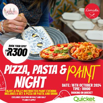 Pizza,Pasta and Paint Evening photo 1