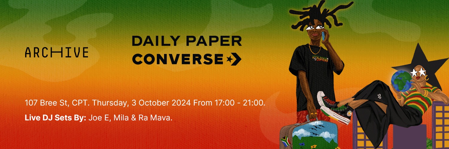 Archive Collective First Thursdays: Daily Paper x Converse Launch