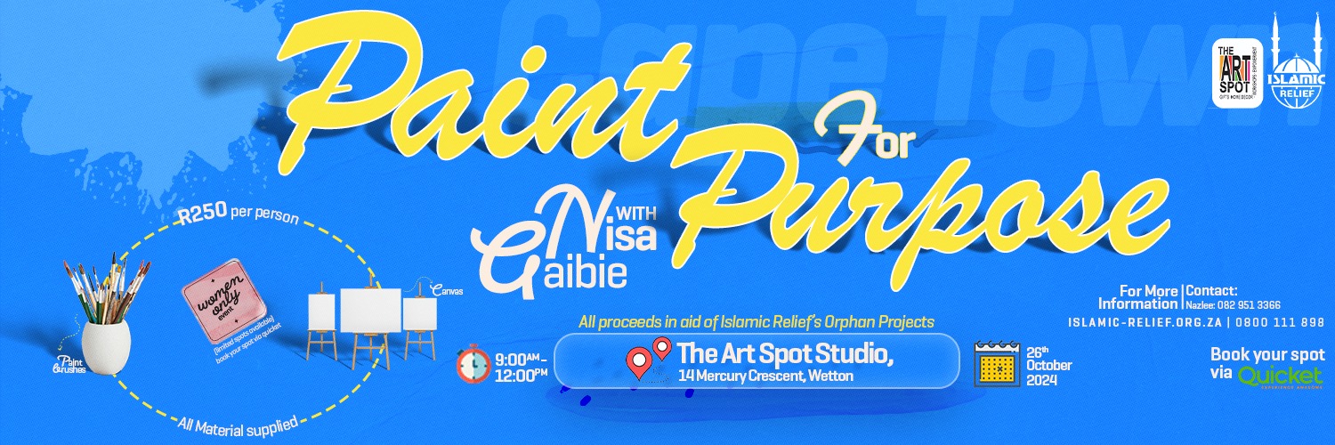 Paint for Purpose with Nisa Gaibie- Cape Town