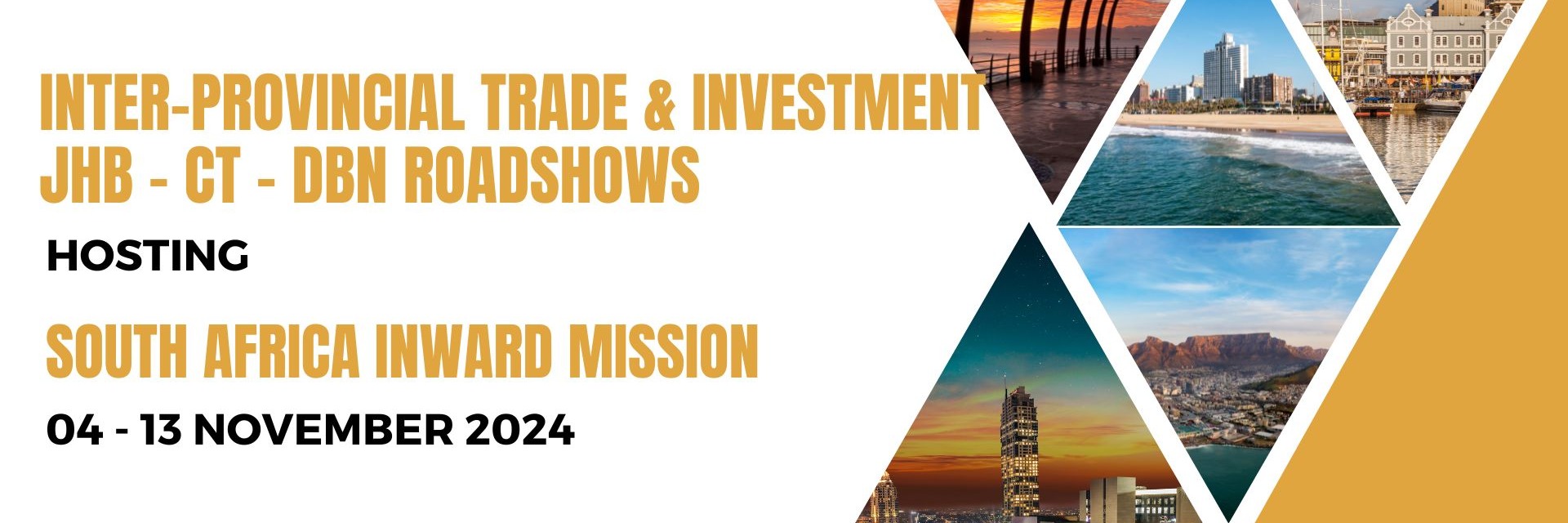 Business and Leisure Inter-Provincial Trade and Investment Mission