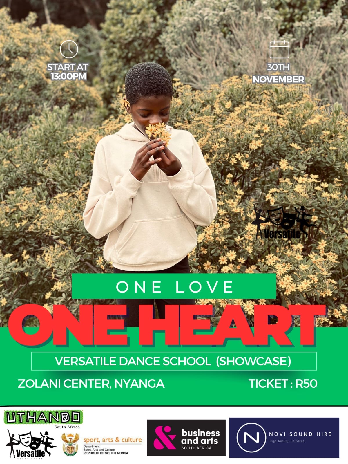 “One Love , One Heart”