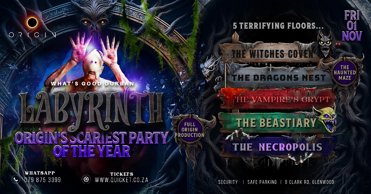 Origin Halloween - THE LABYRINTH 1 Nov