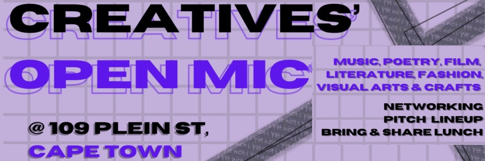 CREATIVE’S OPEN MIC