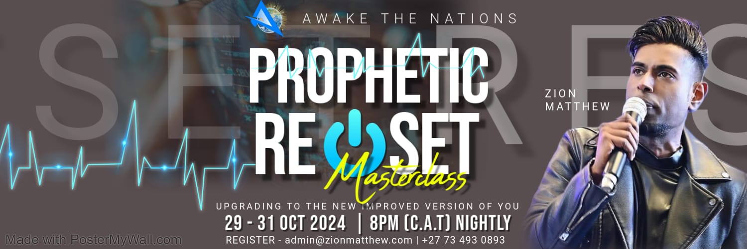 Prophetic Reset - Online Master Class
