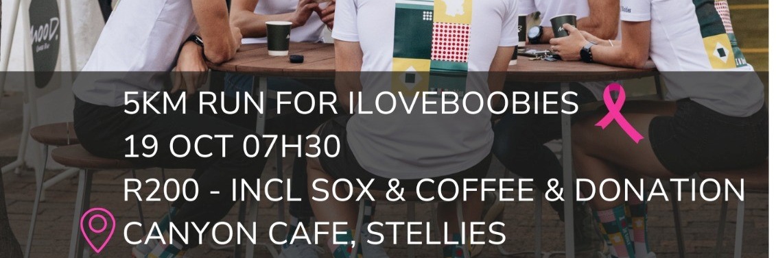 ILoveBoobies & MOOD Coffee Fun Run - 5km