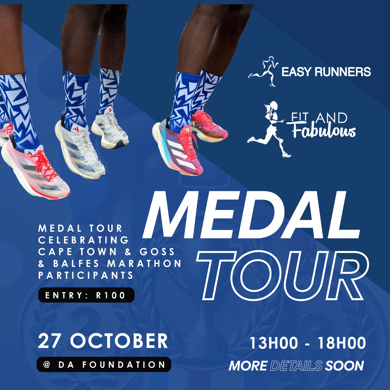 Easy Runners and Fit &Fabulous Medal Tour