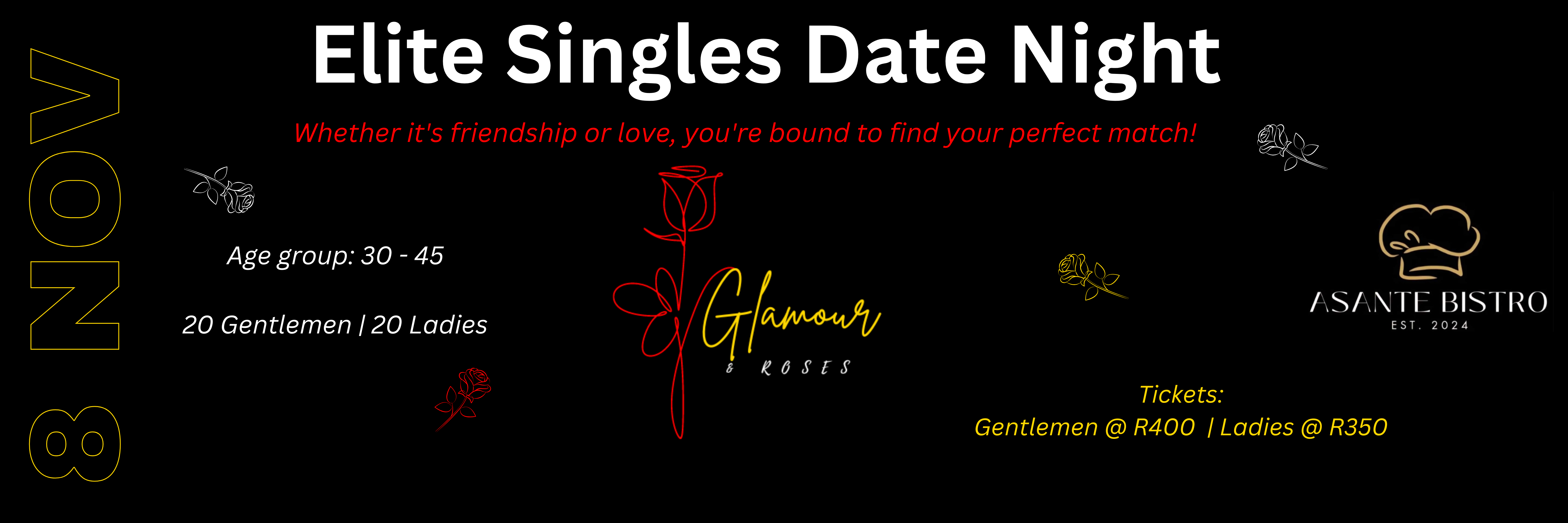 Glamour & Roses 8 November