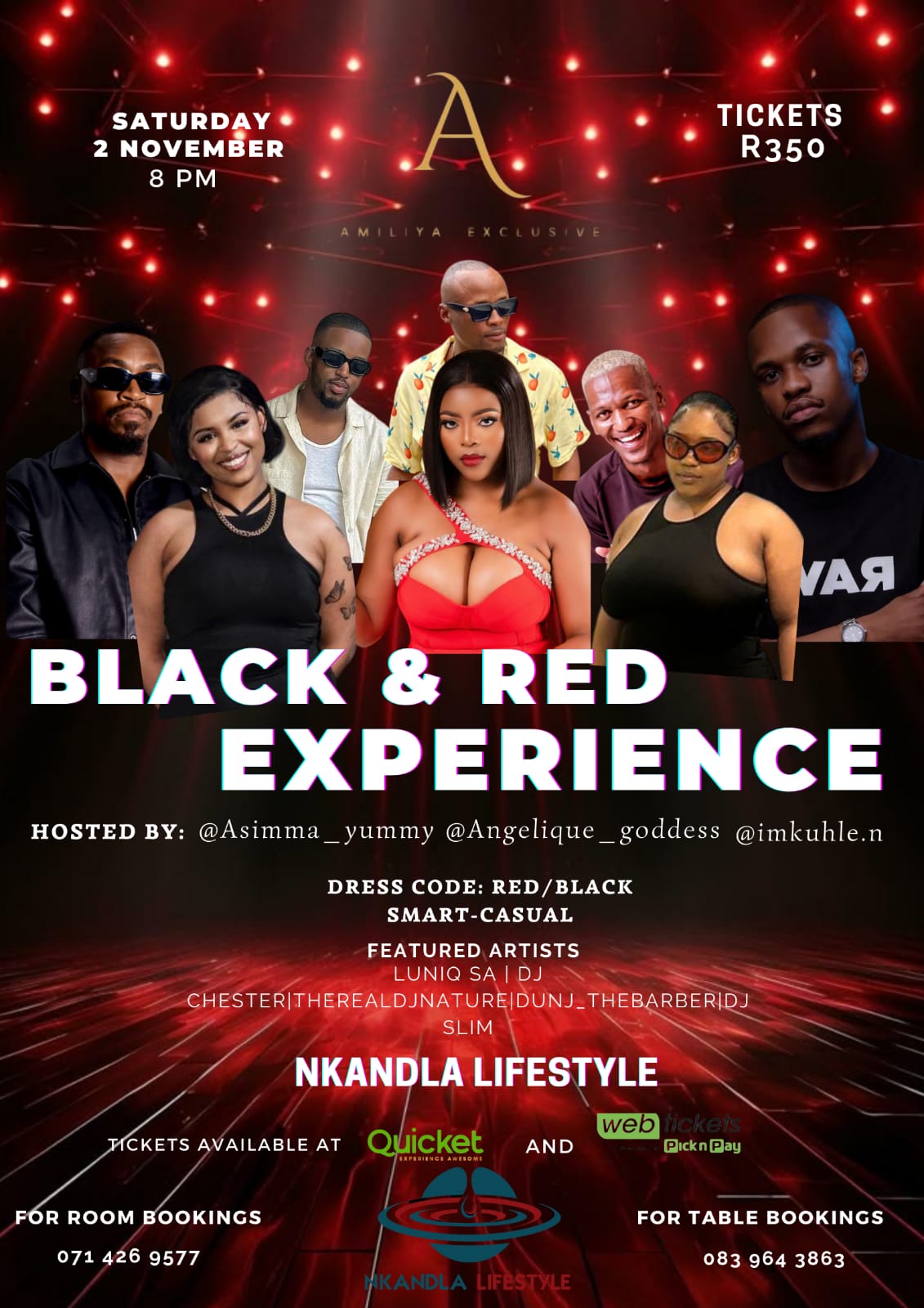 Black X Red Experience